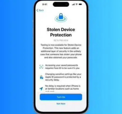 南漳苹果授权维修店分享被盗设备保护功能开启方法 