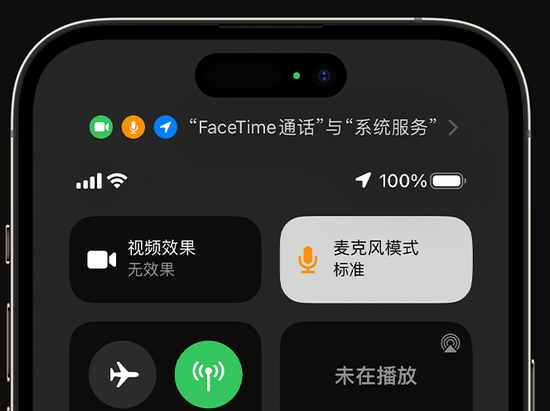 南漳苹果授权维修网点分享iPhone在通话时让你的声音更清晰 