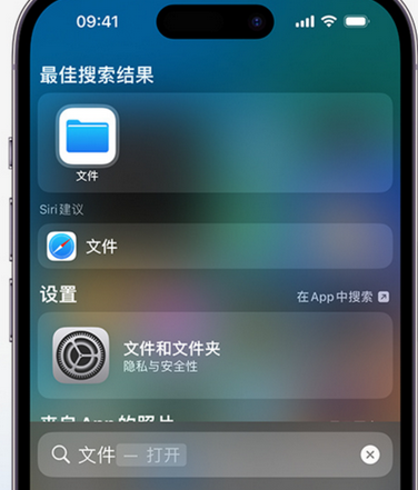 南漳apple维修中心分享iPhone文件应用中存储和找到下载文件 