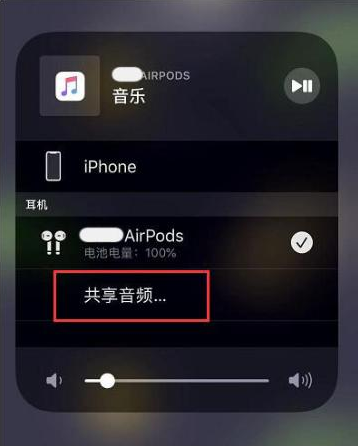 南漳苹果14音频维修点分享iPhone14音频共享设置方法 