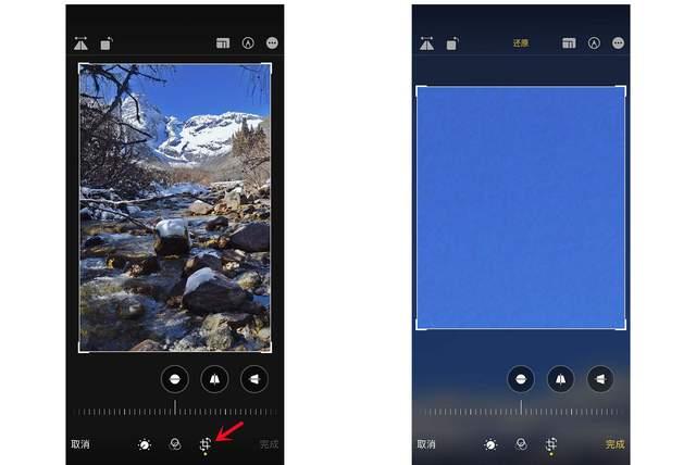 南漳苹果手机维修分享iPhone手机如何使用裁剪功能隐藏照片 